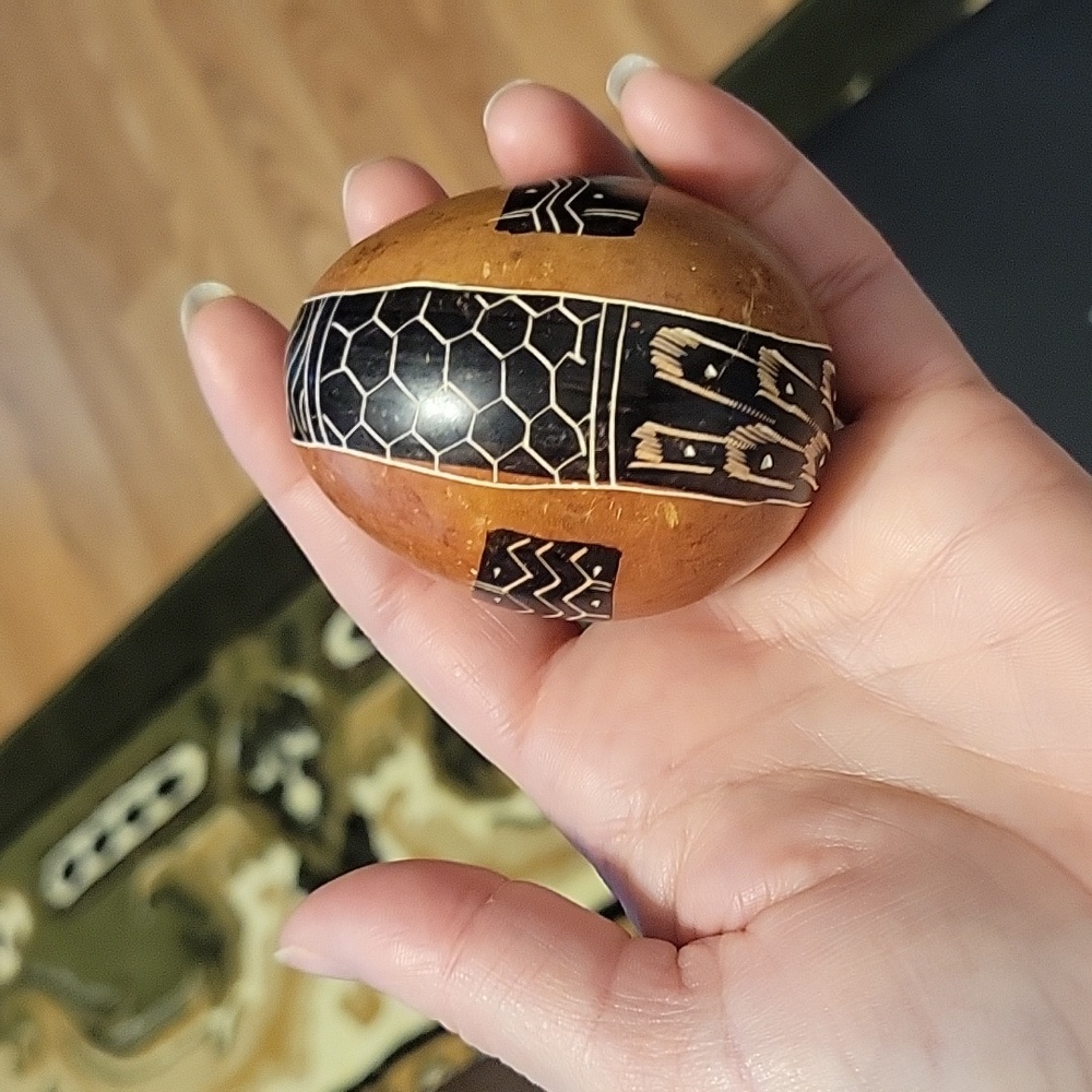 Polished ston egg